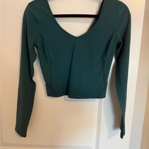 Lululemon Athletica Teal Align Long Sleeve